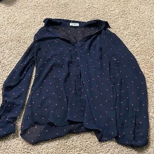 Valentine’s Day button up